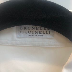 Beaded Brunello cuccinelli cotton shirt